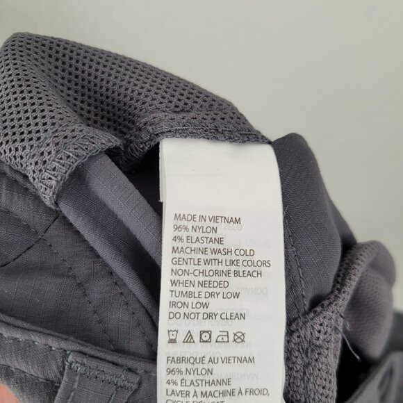 Prana Sage Jogger Ripstop Cargo Pants Stretch Gray Size 2 NWT - Picture 11 of 14